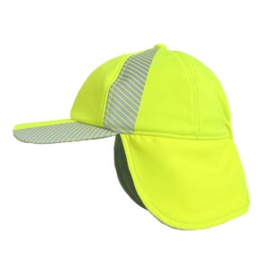 Vizwell VW70666 - Czapka ostrzegawcza o intensywnej widoczności . Dostępna w dwóch fluorescencyjnych kolorach,
