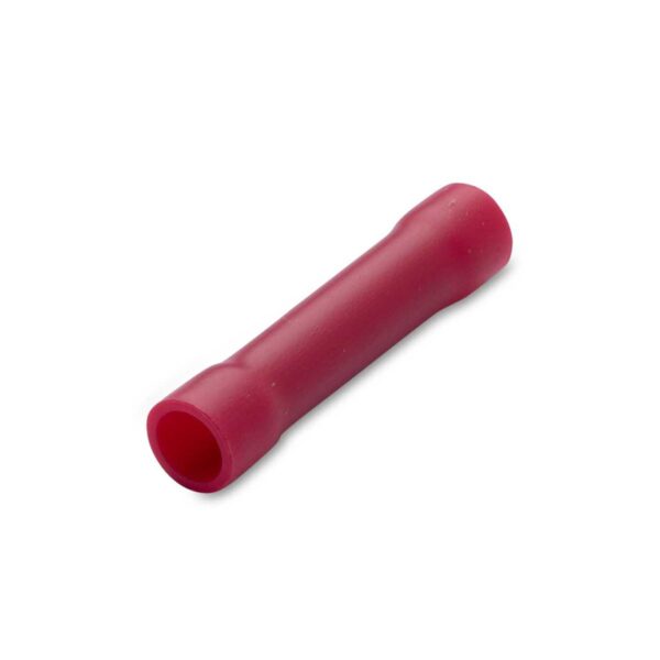 ŁĄCZNIK PRZEWODÓW NA STYK IZOLOWANY, 0.25-1.5 MM2, DO ZACISKANIA, CZERWONY, PVC, OPAKOWANIE 25 SZTUK MODEL BM00160S1
