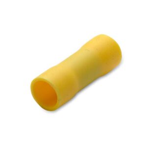 ŁĄCZNIK PRZEWODÓW IZOLOWANY DO ŁĄCZENIA RÓWNOLEGŁEGO, 4-6 MM2, DO ZACISKANIA, ŻÓŁTY, PVC, OPAKOWANIE 50 SZTUK MODEL BM00362