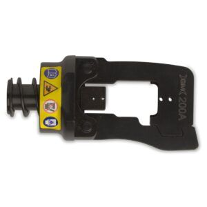 GŁOWICA HYDRAULICZNA DO ZACISKANIA KOŃCÓWEK, DO PRASY WIELOGŁOWICOWEJ BM200, W ZESTAWIE MATRYCE DO NIEIZOLOWANYCH KOŃCÓWEK 10-185 MM2 MODEL BM200A