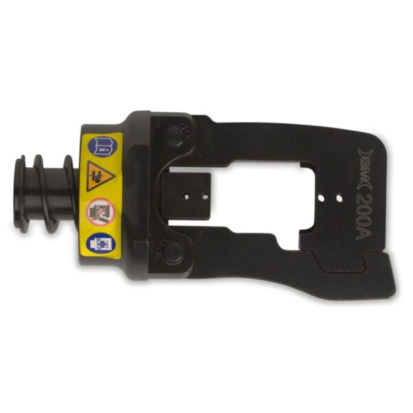GŁOWICA HYDRAULICZNA DO ZACISKANIA KOŃCÓWEK, DO PRASY WIELOGŁOWICOWEJ BM200, W ZESTAWIE MATRYCE DO NIEIZOLOWANYCH KOŃCÓWEK 10-185 MM2 MODEL BM200A