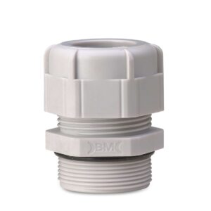 DŁAWIK KABLOWY IP68 Z DŁUGIM GWINTEM, GWINT PG 13,5, SZARY RAL 7035, Z USZCZELKĄ, ZAKRES PRZEWODÓW ŚR6-11 MM, OPAKOWANIE 10 SZTUK MODEL BM4013L
