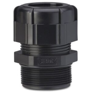 DŁAWIK KABLOWY IP68 Z DŁUGIM GWINTEM, GWINT PG 13,5, CZARNY RAL 9005, Z USZCZELKĄ, ZAKRES PRZEWODÓW ŚR6-11 MM, OPAKOWANIE 10 SZTUK MODEL BM4013LN
