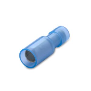 GNIAZDO CAŁKOWICIE IZOLOWANE Z ANTYWIBRACYJNĄ TULEJKĄ MIEDZIANĄ, 2,5/5, NYLON 105DEGC, ZAKRES 1,5-2,5 MM2, OPAKOWANIE 50 SZTUK MODEL BM80240