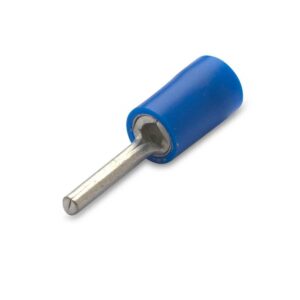 KOŃCÓWKA IGIEŁKOWA IZOLOWANA Z ANTYWIBRACYJNĄ TULEJKĄ MIEDZIANĄ, 2,5/12, PVC, ZAKRES 1,5-2,5 MM2, NIEBIESKA, OPAKOWANIE 100 SZTUK MODEL BM90250