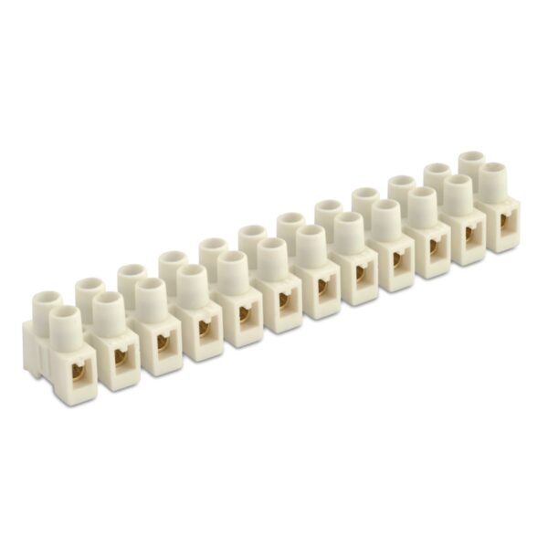 LISTWA ZACISKOWA GWINTOWA, 2,5 MM2, 12 TORÓW, PP, KOLOR NATURALNY, OPAKOWANIE 50 SZTUK MODEL BM9200