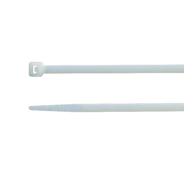 OPASKA ZACISKOWA KABLOWA, POLIAMIDOWA, KOLOR NATURALNY, 120X2,5MM, OPAKOWANIE 1000 SZTUK MODEL BMB1225M