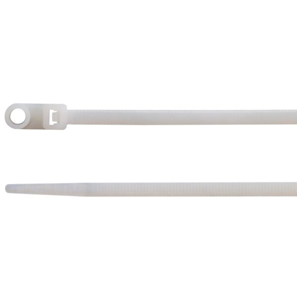 OPASKA KABLOWA, Z OCZKIEM MONTAŻOWYM, 110X2,5 MM, NATURALNA, OPAKOWANIE 100 SZTUK MODEL BMBH1125