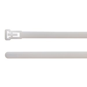 OPASKA KABLOWA, WIELOKROTNEGO UŻYTKU, 150X7,6 MM, NATURALNA, OPAKOWANIE 100 SZTUK MODEL BMBR1576