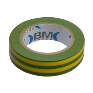 TAŚMA ELEKTROIZOLACYJNA PVC, 0,15MMX25MMX25MB, ŻÓŁTO-ZIELONA, MODEL ESB2525GV