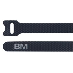 OPASKA KABLOWA RZEPOWA, 229X12,7, PE-PA, CZARNA, OPAKOWANIE 10 SZTUK MODEL BMNV2312
