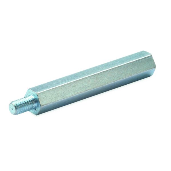 Wspornik dystansowy, gwint M4, wysokośc 30 mm, stal oczynkowana, opakowanie 50 sztuk