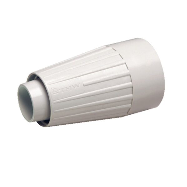 ZŁĄCZE RURA-OSŁONA SPIRALNA, TG, ŚR25, ŚR20, IP67, SZARE, PVC, OPAKOWANIE 10 SZTUK MODEL BMTP7TG25/20