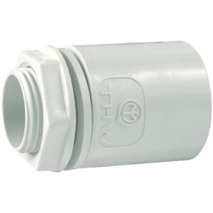 ZŁĄCZE RURA-SKRZYNKA, TS, ŚR40, GWINT M 40X1,5, IP67, SZARE, PVC, OPAKOWANIE 5 SZTUK MODEL BMTP7TS40
